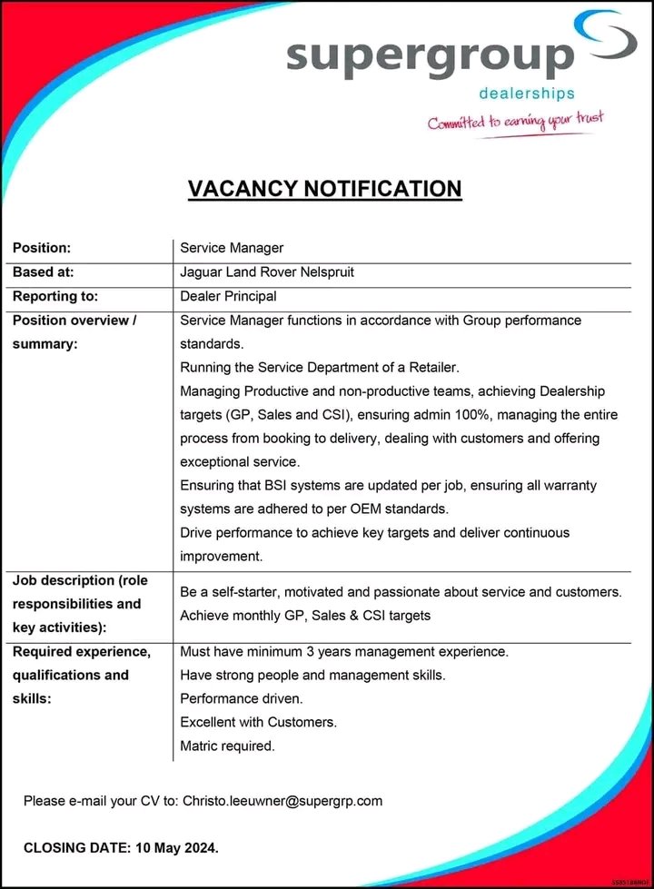 Vacancies