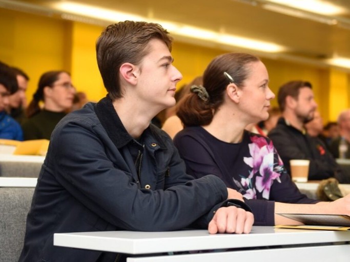 Know someone in Years 7-9? Come along to our Family Awareness Day on 18 May and discover what university has to offer. Families will take part in a fun programme of activities and learn more about Higher Education and Student Finance. Sign up for free: bit.ly/3tXxMxB