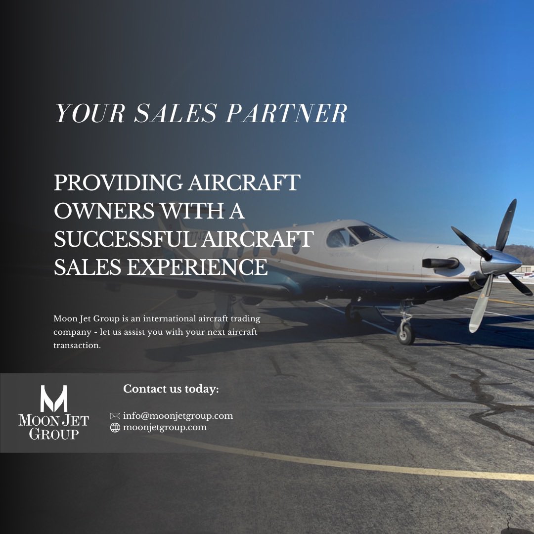 Global coverage, success focused, your aircraft sales and acquisition partner - contact Moon Jet Group today to discuss your aircraft requirements.

#aircraft #businessaviation #aircraftsales #moonjetgroup