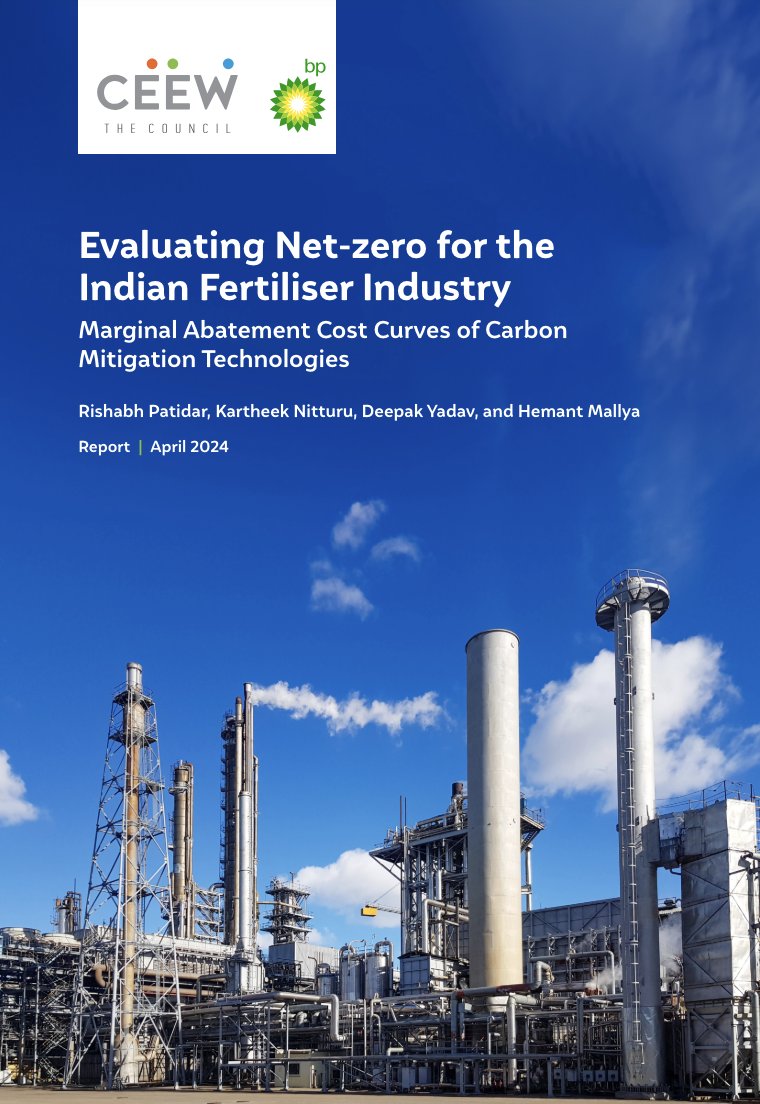 #NewReports How can India's hard-to-abate sectors go net-zero? We're delighted to launch our new studies that evaluate decarbonisation options for the fertiliser and aluminium industries. 'Aluminium and fertiliser are key industries for India’s economic growth, and significant