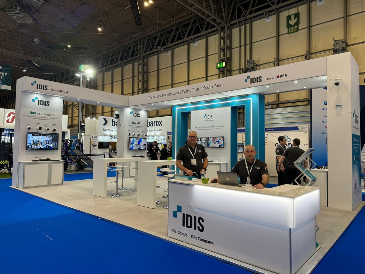 The IDIS Europe team looking super fly and ready to for action on stand 5/N80 at the @SecurityEventUK 😎

👀Go check out plug-n-play surveillance and AI solutions for applications large or small!

#TSE2024 #CCTV #Surveilllance #VideoAnalytics