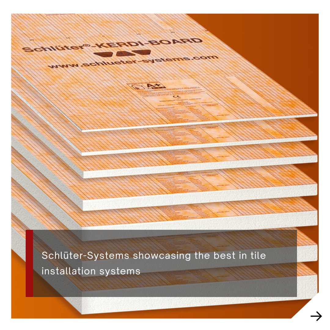 Discover @SchluterSystems at the Installer Show, highlighting top products for tile and stone installations.

Experience live demos and enter our installation competition!

Learn more ~
hbdonline.co.uk/news/schluter-…

#hbd #housebuilder #SchluterSystemsUK