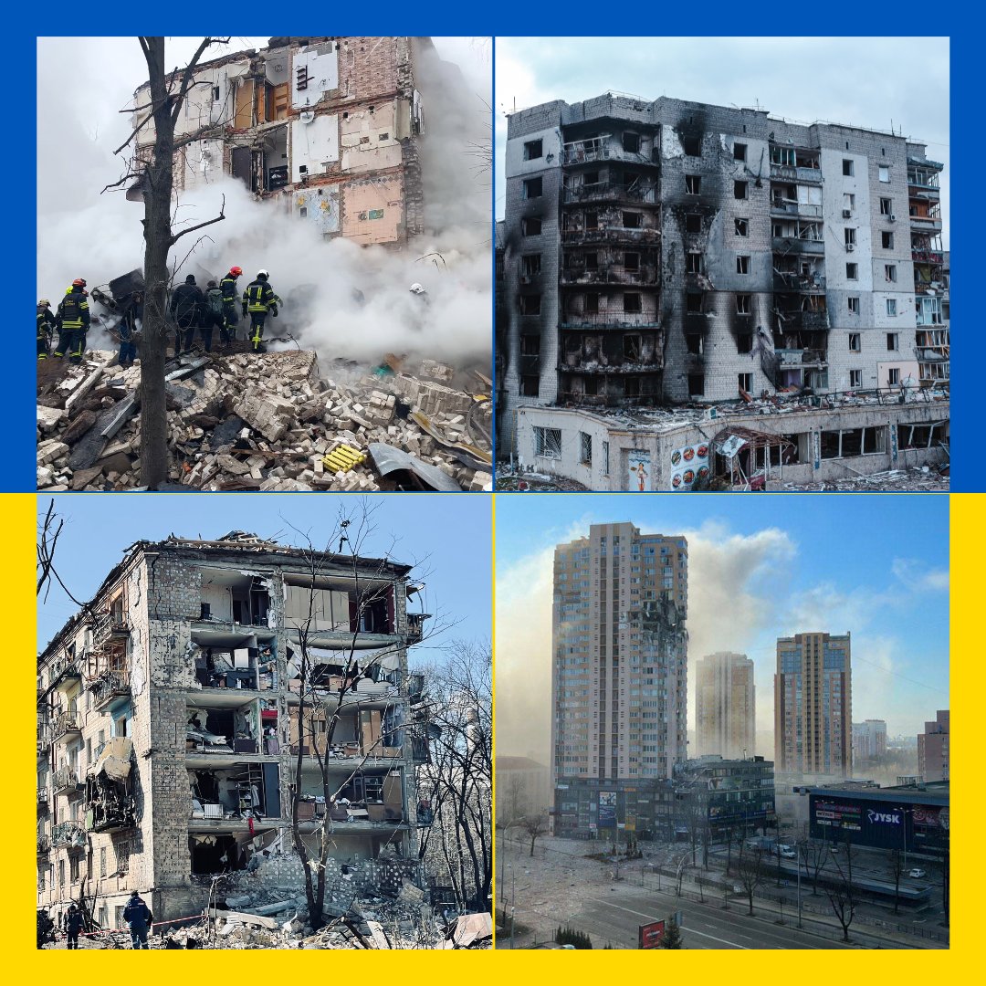 🏚️🏃‍♀️🇺🇦 Since the start of the war, over 2m. in #Ukraine have been damaged or destroyed, resulting in the displacement of civilians, widespread suffering and enduring trauma. #RD4U is currently open for #claims for damage or destruction of housing. 🔎rd4u.claims