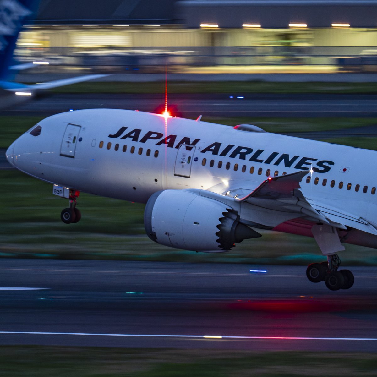 ★JAL B787✈️
✨ブルーモーメントへダイブ！✨
#羽田 #羽田空港 #飛行機 #飛行機写真 #ヒコーキ #JAL #ana