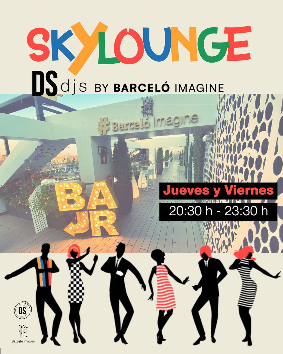 ¡VUELVE! Skylounge del Hotel Barceló Imagine, la azotea con las mejores vistas, los mejores cocteles y la mejor música de Madrid a cargo de nuestros DSdjs.

Esta semana miércoles 1 y viernes 3 de mayo, después ¡os esperamos todos los jueves y viernes!

 C/ Agustín de Foxá, 32