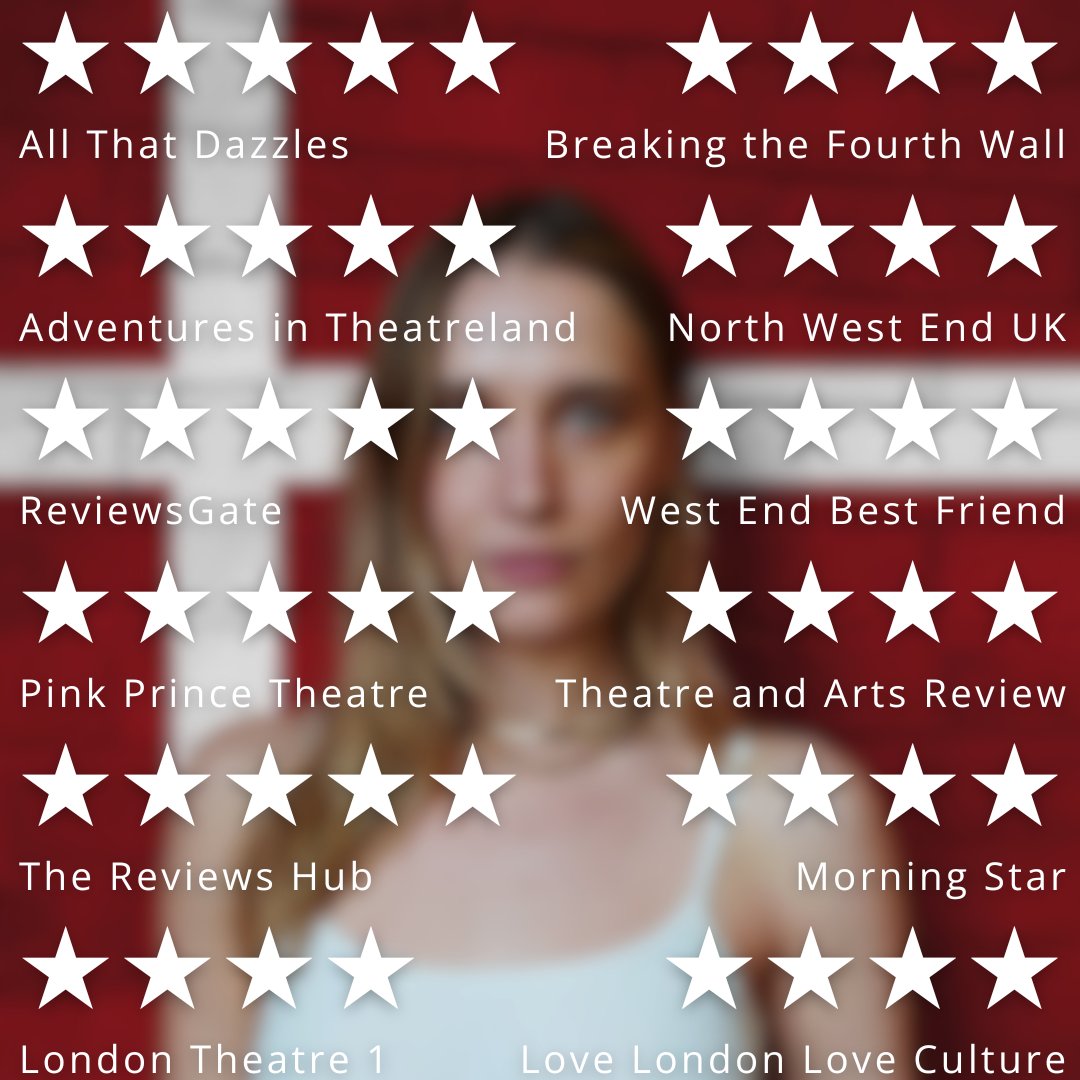 We have stars in our eyes at Team Banging Denmark - and they just keep coming! SO proud of our talented and hard-working cast and crew. Only a few tickets remaining (we'd hate you to miss it) 🗓 to 11 May 2024 📷 @Finborough #Theatre #London 📷bit.ly/bangingdenmark