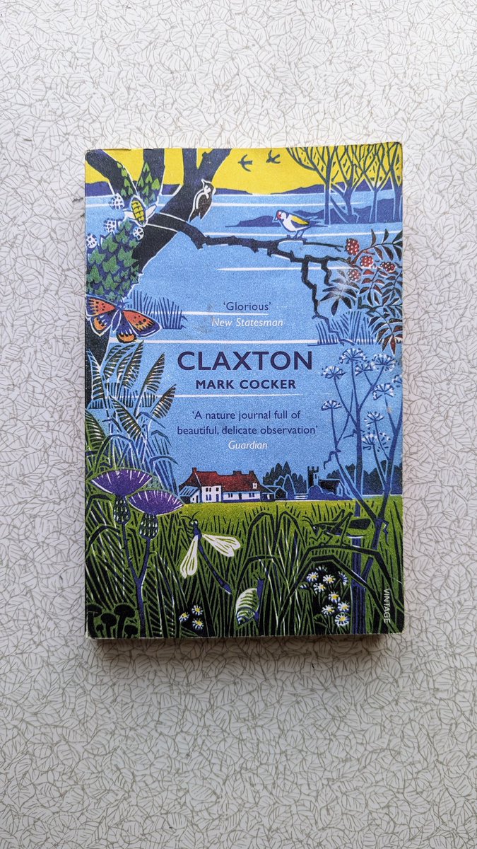 The next read.
Claxton. @MarkCocker2 
@vintagebooks 
#naturewriting #wildlife #place