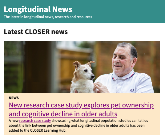 🔔The latest issue of Longitudinal News is out now! Check out the latest #longitudinal news, research & events including: - New Learning Hub research case study - Upcoming CLOSER events - Preterm birth inquiry evidence submission ➡️mailchi.mp/a7cd06d1469b/l…