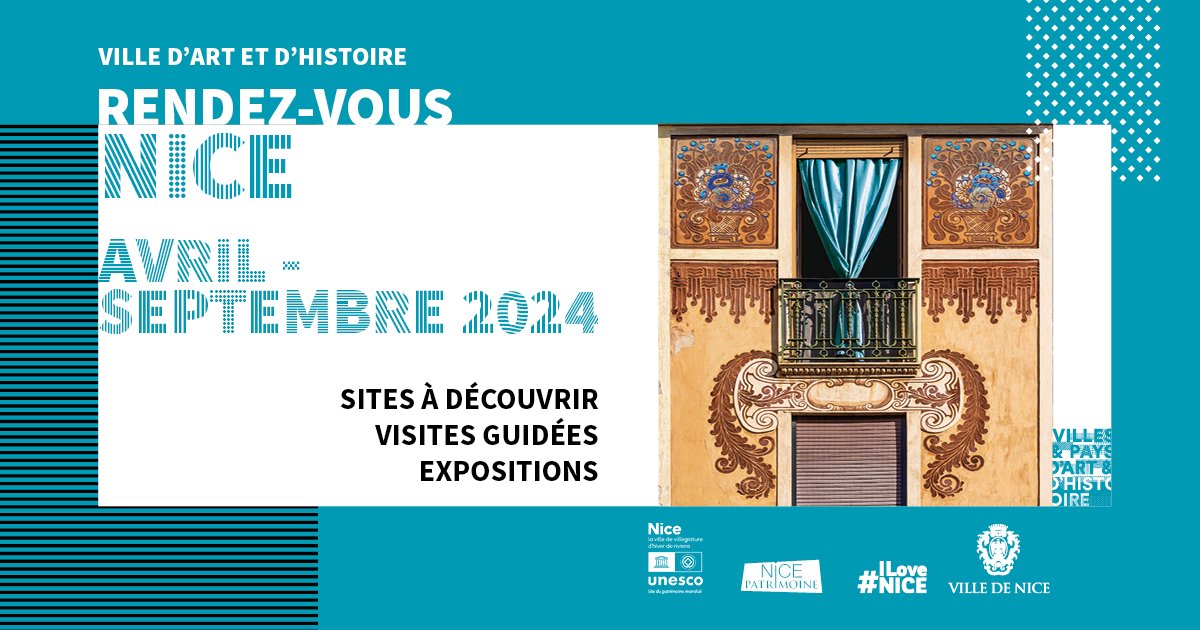 🔎A pied ou à vélo, partez déceler des lieux incontournables de #NissaLaBella ✨

🚶‍♀️Visites guidées,
🏛Découvertes de sites,
🚴‍♂️Parcours inédits,
🖼Expositions
💃Evénements

nice.fr/fr/actualites/…

#ILoveNice