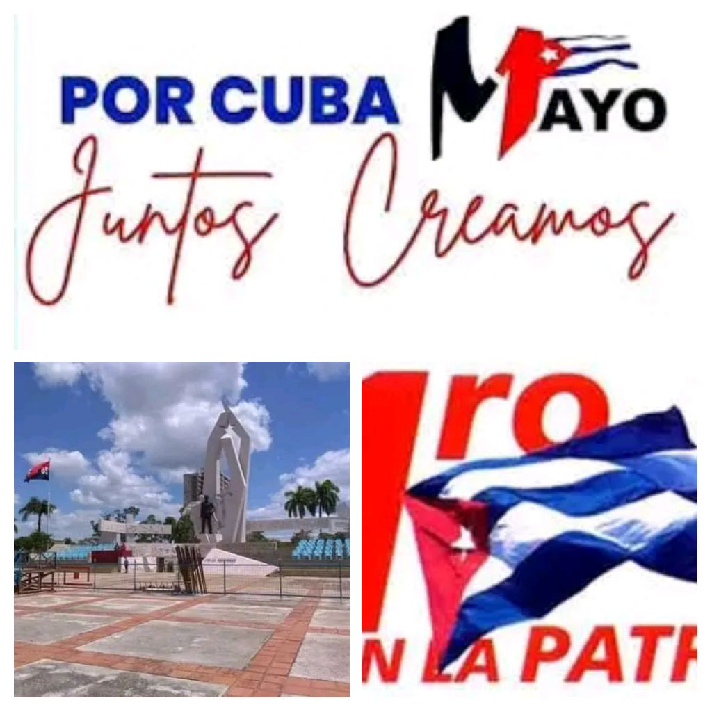 Todos muy temprano mañana a la plaza
#PorCubaJuntosCreamos 
#UnidosXporCuba