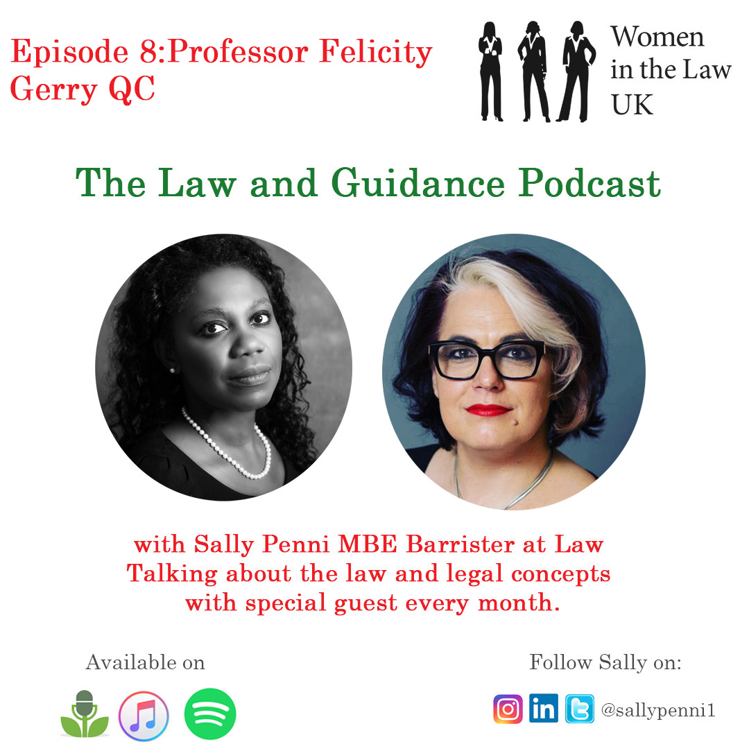 @sallypenni1 discusses #complicity, #trial fairness & #injustice with @felicitygerry in her fascinating #LawandGuidance #Podcast. Click here to listen now: ow.ly/Z71w30sBPNt   #lawpodcast #law #criminallaw #JointEnterprise #JENGbA #wrongfulconviction #miscarriageofjustice
