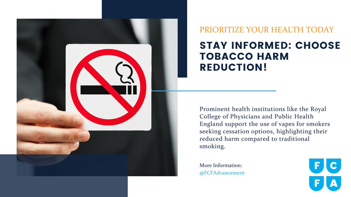 It is disappointing to read inaccurate information about #THR from WHO on Twitter. Accurate information is crucial for public health. We encourage everyone to perform substantial studies on the benefits of tobacco harm reduction and the benefits to smokers who are attempting to…