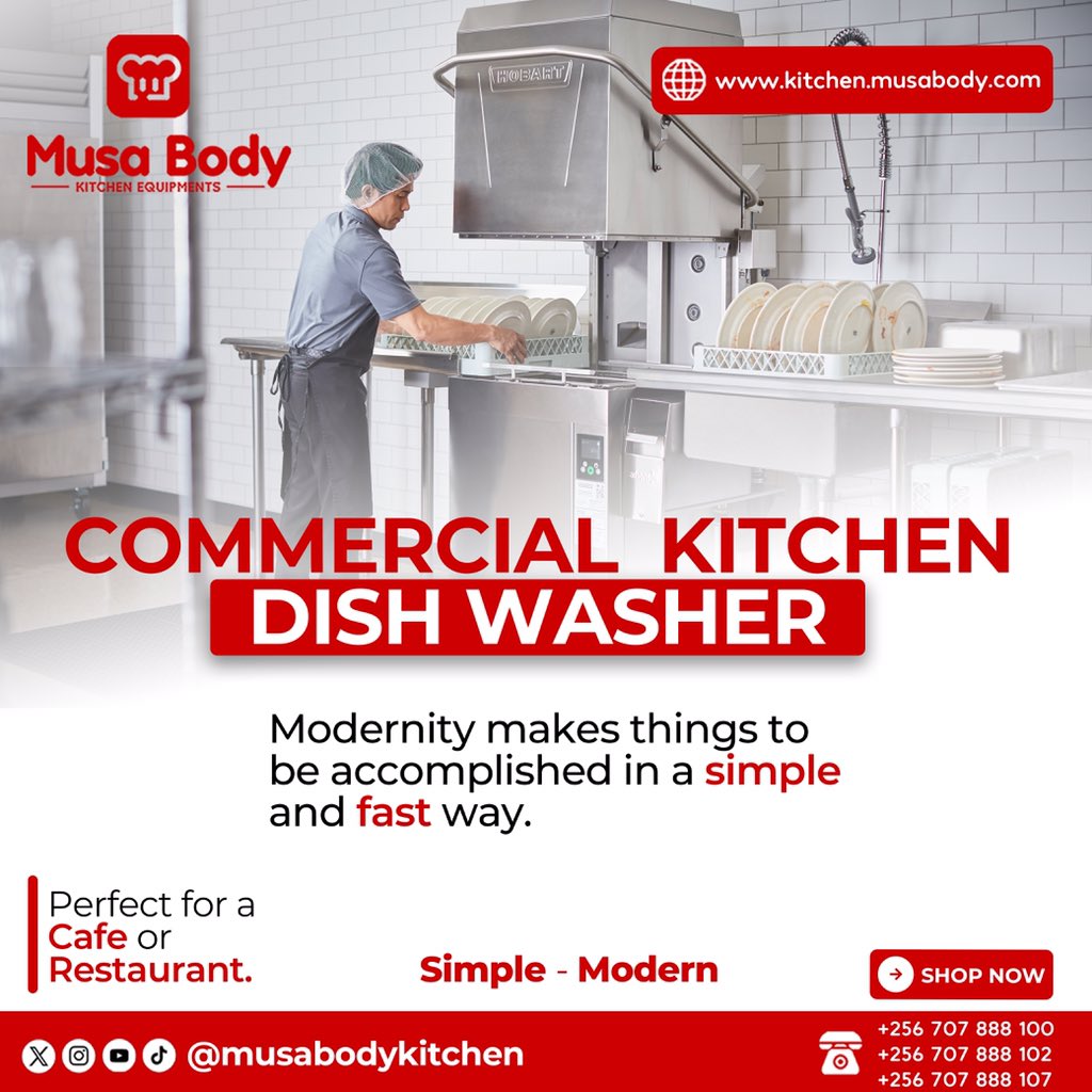 Commercial dishwashers are designed to achieve the best results. Powerful jets, high temperatures, and specialized detergents work together to remove gravy, grease, and food residuals, leaving every dish, pot, and piece of cutlery sparkling clean and sanitized Shop Now