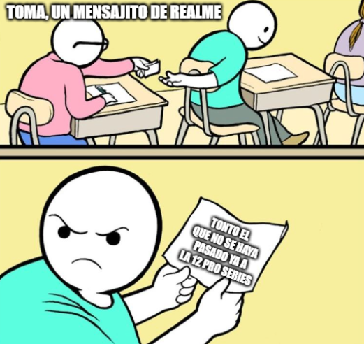 realmeespana's tweet photo. No te enfades hombre, pero si te das por aludido ya sabes lo que hacer😎 #realme12ProSeries #BeAPortraitMaster https://t.co/YZ4pp8ccvc