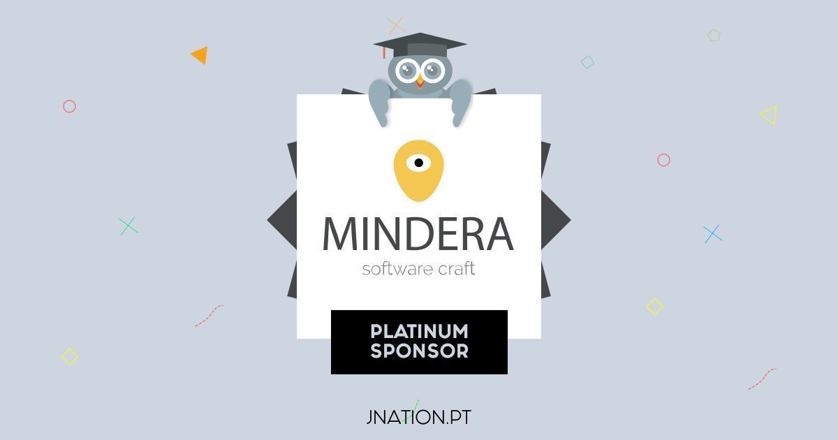 We are thrilled to announce Mindera - Software Craft is joining us once more, this time as a Platinum Sponsor of #JNation2024! We are truly grateful for Mindera's continued sponsorship. Check them out at mindera.com. @minderaswcraft