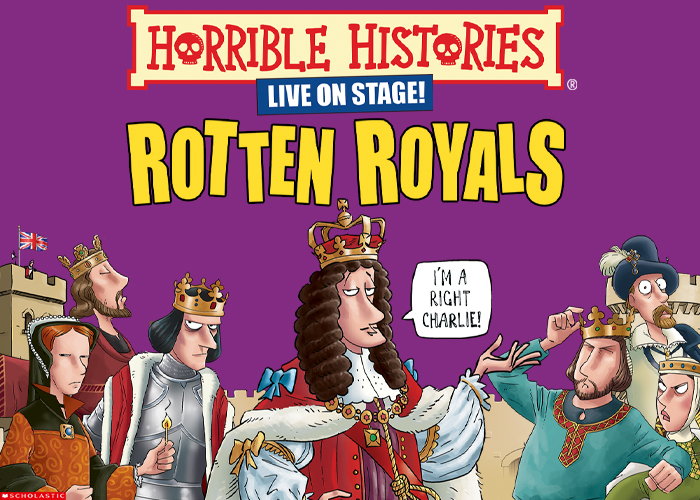 🎭 Exclusive @GoCVcard offer tickets for 'Horrible Histories - Rotten Royals' @albanytheatre 📅 Wednesday 1 to Friday 3 May 2024 🎁 Go CV Offer: £5 OFF ticket prices ⚠ Find promo code in your #GoCV account under 'news' 🎟️ Book tickets online or Box Office at 02476 99 89 64.