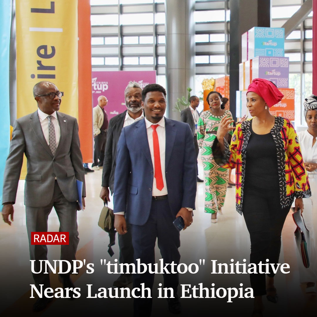 A United Nations Development Program (UNDP) initiative, 'Timbuktoo,' which aims to mobilise one billion dollars and invest in Africa's start-up ecosystem, has moved closer to establishing its ninth hub in Ethiopia. #EthiopiaHub #InvestInAfrica 

Read more ow.ly/zVq750Rs9oe