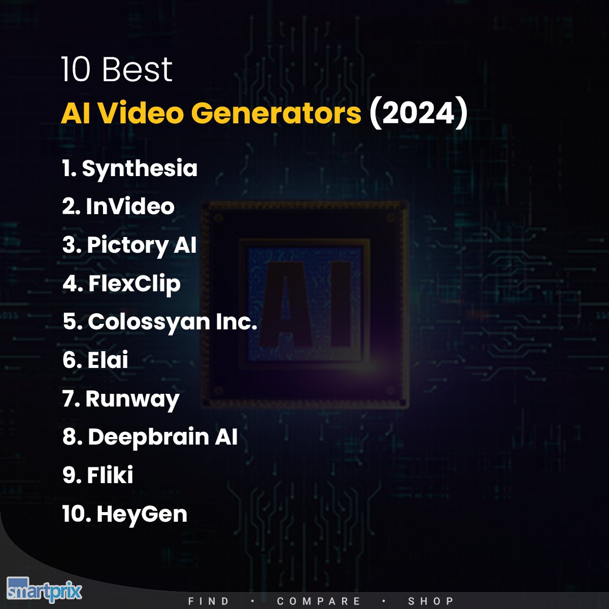 Want to create AI videos, try these AI Video Generators websites smpx.to/C4oXBV

#AI #AIVideo #AIVideoTool #AITool