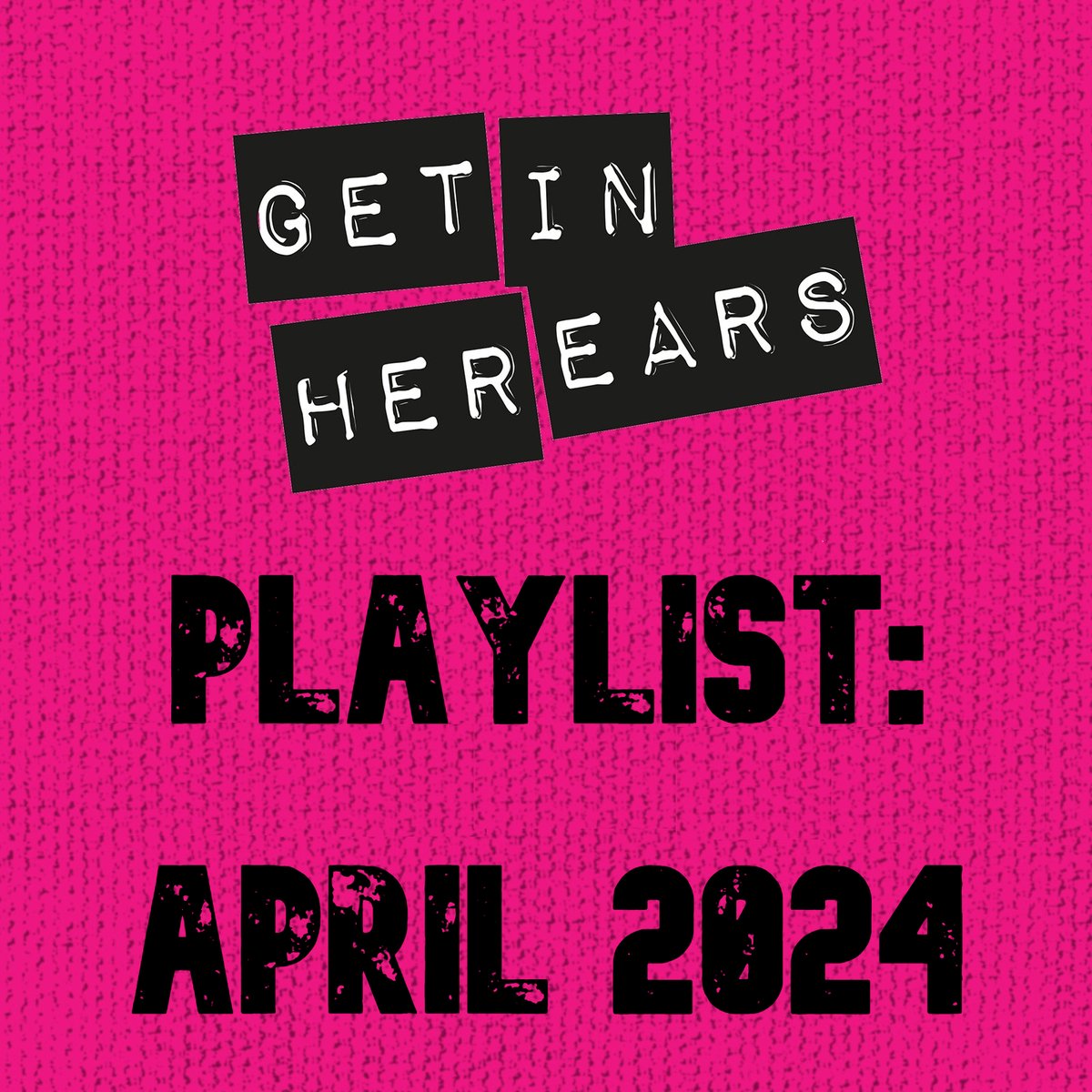Just in time...get our April #NewMusic Playlist in your ears! 🎧 Ft. tracks by @frau13in, @kinghannahmusic, @xhumaninterestx, Glixen, @kynsy___, @mayalakhani_, @softcultband, @Lambrini_Girls, @queencultband, Julie Christmas & more! Listen here: getinherears.com/2024/04/30/pla…