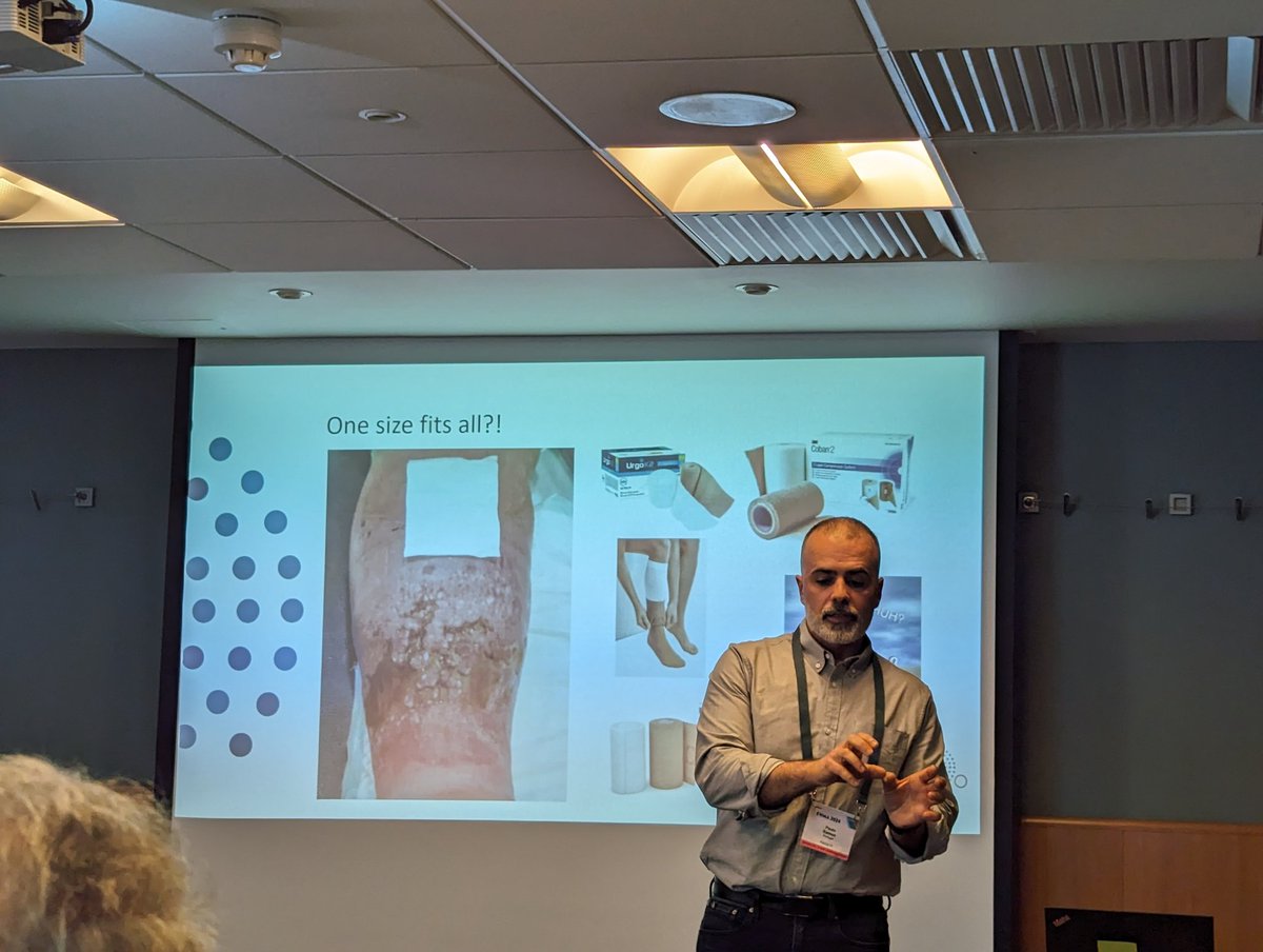 One size does not fit all. Paulo Ramos @EWMAwound compression masterclass