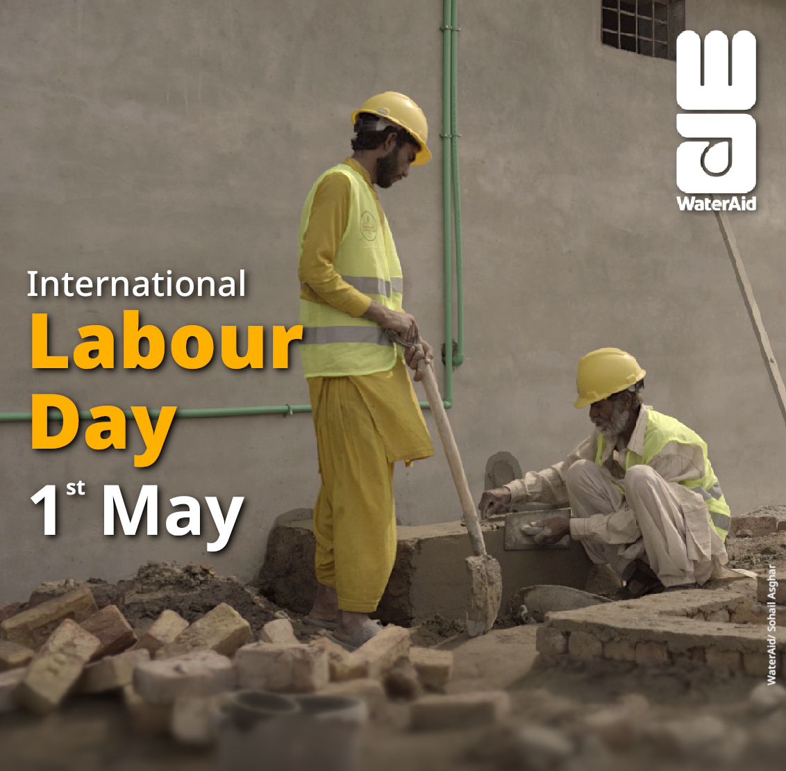 As we commemorate Labour Day, let's pledge to ensure that every worker has access to clean water, sanitation, and hygiene for a healthier and more productive workforce. #WaterAidPakistan #LabourDay #WASH @wateraid @WaterAidUK @WaterAidPress