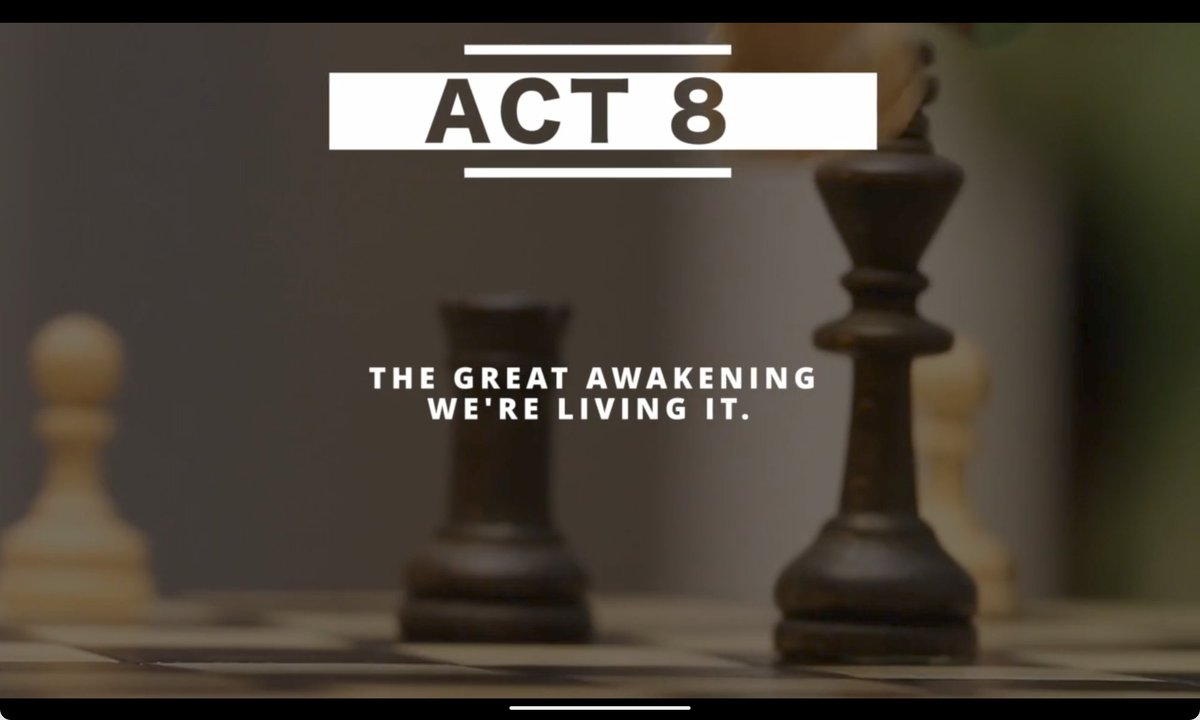 💥💥💥💥💥 A MUST WATCH 💥💥💥💥💥
From ACT 1 to ACT 8 you will come away understanding Why and What has been happening .
WWG1WGA 👊
goodlion.tv/thegreatestpar…