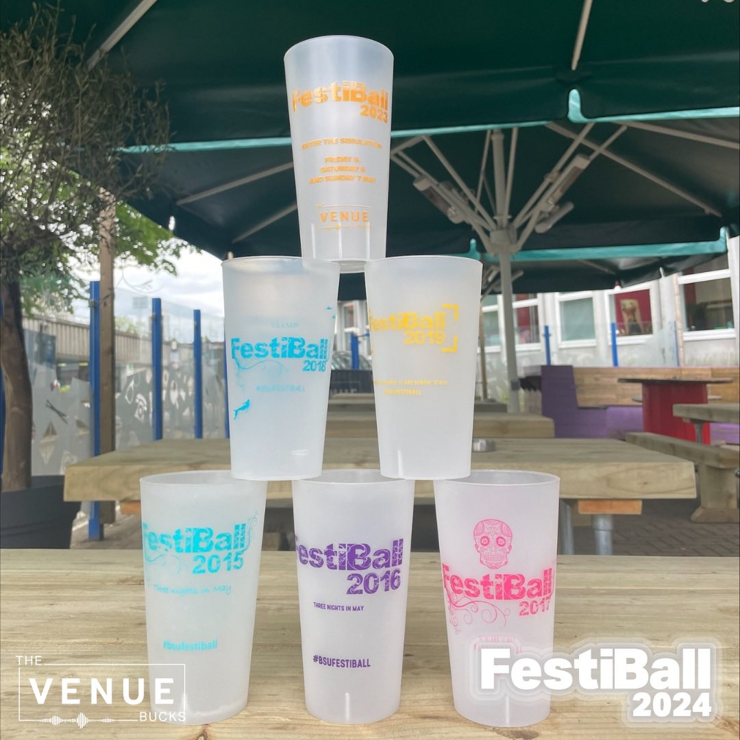 We have another Festiball surprise for you!! 👀 Our famous Festiball cups are back 🤩 For £5 a cup, you can bring your cup to each day of Festiball and receive 10% off any drink 🍹 Details on how to purchase a commemorative Festiball cup will be announced soon 😉