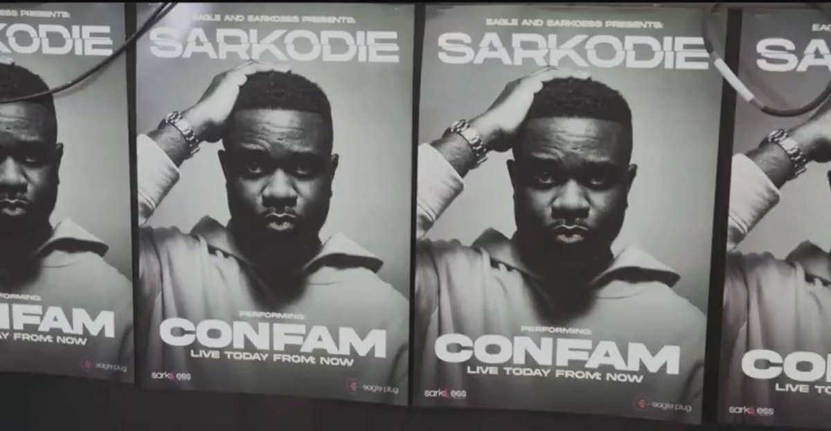 600K🔥

Sarkodie - Confam🇬🇭 (Official Video) youtu.be/JJIMs9uUUFM?si… via @YouTube