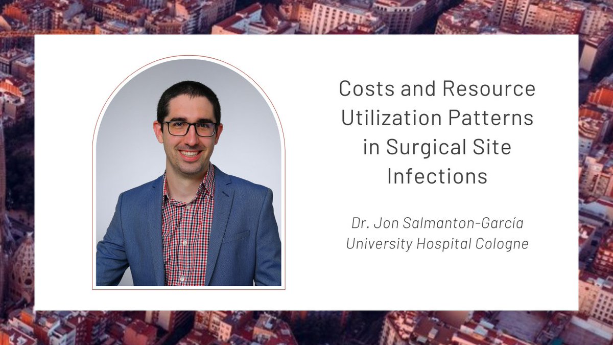 #ECCMID2024 talk by @SalmantonGarcia: 'Costs and resource utilization patterns in surgical site infections: A pre #COVID19 perspective from France, Germany, Spain, and the United Kingdom' Now on YouTube: youtube.com/watch?v=grZL_R… #escmidglobal2024