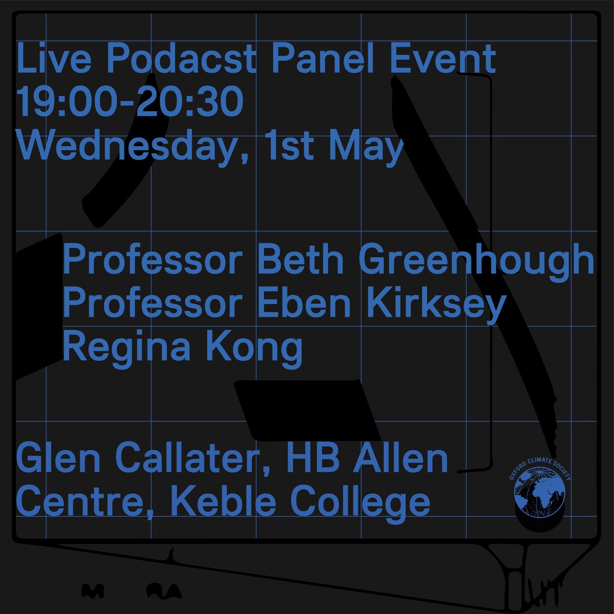 Our amazing head editor Regina Kong will speak at a live podcast event tomorrow! She will be on the stage alongside Professor <a href="/BethJGreenhough/">Beth Greenhough (she/her)</a>  and Professor <a href="/eben_kirksey/">Eben Kirksey</a>

The event is organised by <a href="/OxClimateSoc/">Oxford Climate Society</a>  and <a href="/ox_pods/">OxPods</a>🎙️