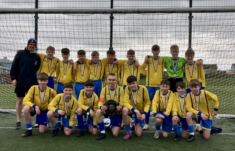 ⭐️ 💙 Beath Stars! 💙⭐️ Our S2 football team played Woodmill in the U14 Fife League Final, coming out 1-0 winners & winning the league! The team have been absolutely brilliant all year & were deserving winners last night, with a goal from 25 yards by JJ Hardie! #teamBeath