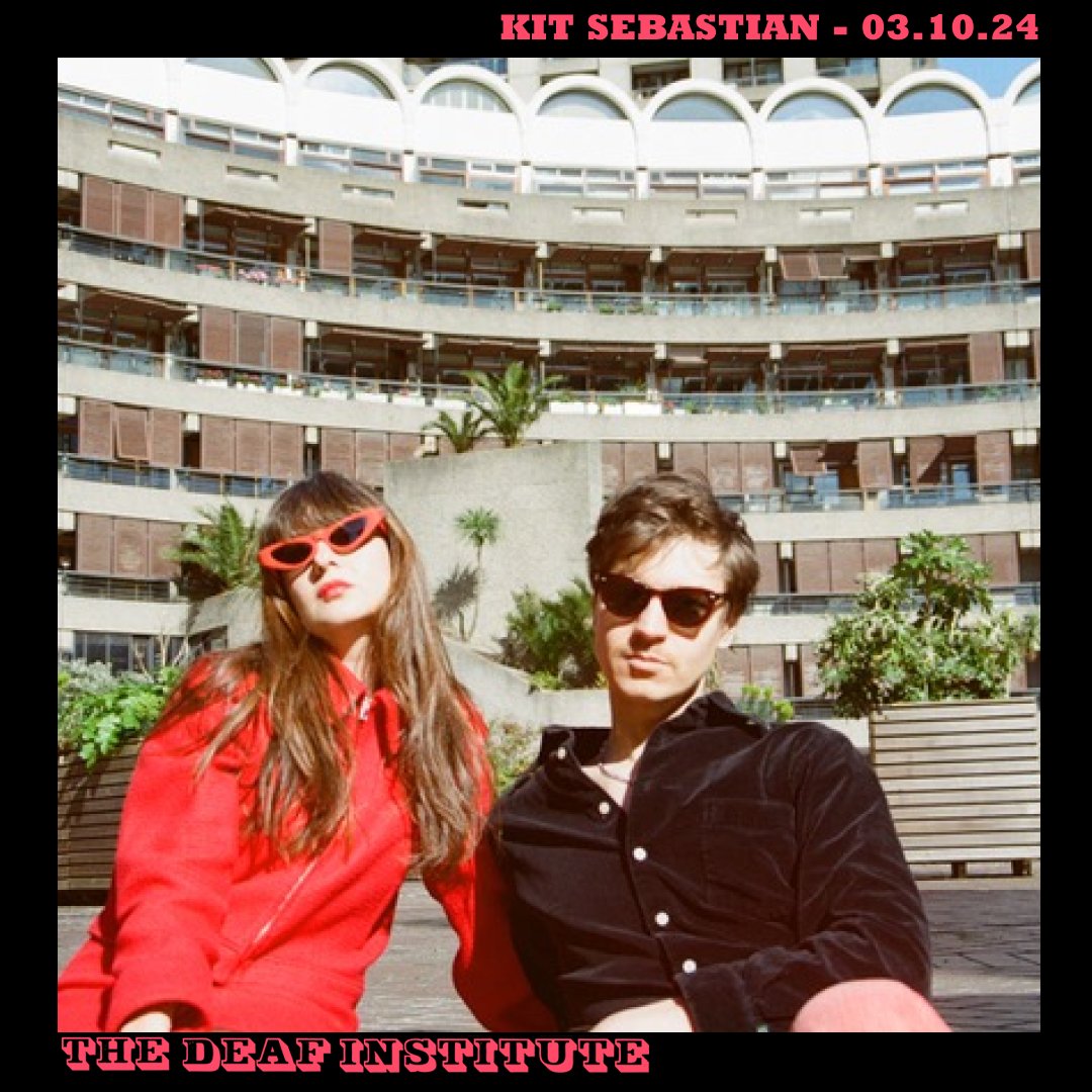 NEW | @KitSebastianDuo 3rd Oct 2024. On sale 3rd May 10am! Performing new music to be released very soon, London-based duo Kit Sebastian promise to bring moments of pure pop bliss, timeless nostalgia and seductive complexity to The Deaf Institute this Oct!