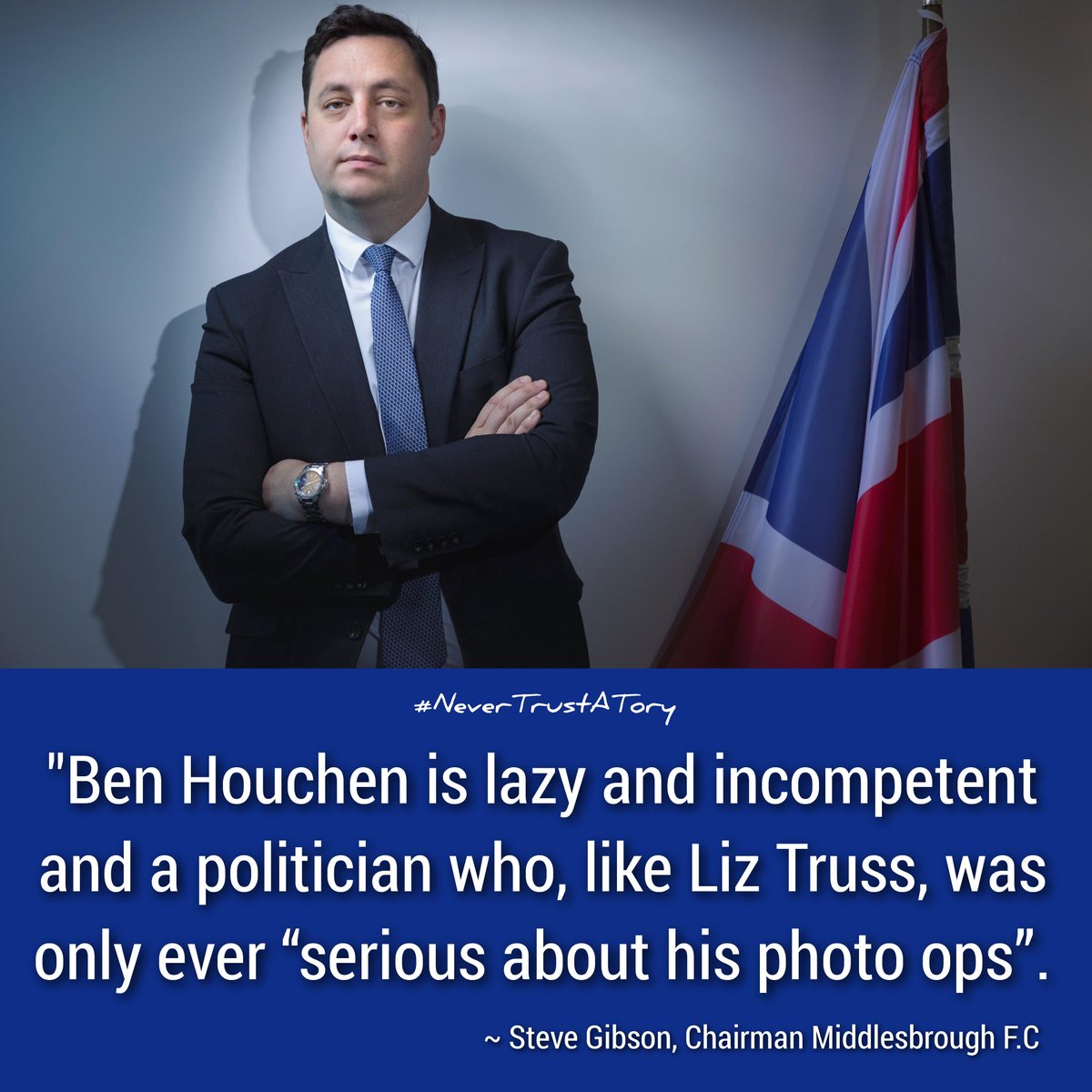 🚨 TWO days to go! 

Come on #TeesValley, don't let this crook back in. 

His dodgy dealings WILL catch up with him. He's scared, very scared; hence the desperate smearing of #Labour.

#BinBen #TeessideResistance 
#ToriesCorruptToTheCore 
#MayoralElection2024 #Teesside