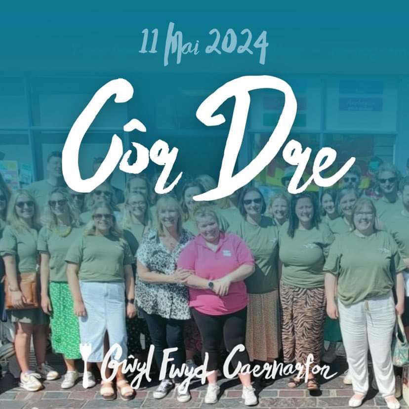 Côr Dre (@cor_dre) on Twitter photo Mi fyddwn ni yn Gŵyl Fwyd Caernarfon dydd Sadwrn yn perfformio 🎶🍴
⏰ 2:45
📍 Llwyfan Siop Iard (wrth yml yr angor)
☀️ Dewch i gefnogi!
<a href="/GwylFwydCfon/">Gŵyl Fwyd Caernarfon</a> Mi fyddwn ni yn Gŵyl Fwyd Caernarfon dydd Sadwrn yn perfformio 🎶🍴
⏰ 2:45
📍 Llwyfan Siop Iard (wrth yml yr angor)
☀️ Dewch i gefnogi!
<a href="/GwylFwydCfon/">Gŵyl Fwyd Caernarfon</a>