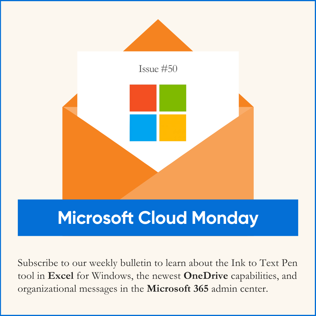 With Copilot in OneDrive, you will be able to ask questions about the contents of files and get smart answers. See our Microsoft Cloud Monday Bulletin for this and more 👉 bit.ly/3JPaize 

#Microsoft365 #ManagedCloudServices #SmallBusiness #MicrosoftCloudMonday