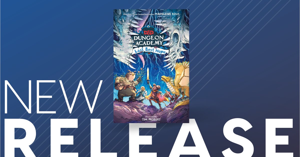It’s the final showdown 💥 If you have a young reader who loves Dungeons & Dragons, don’t miss the third installment in the Dungeon Academy series—now on sale! bit.ly/3QtYGWn