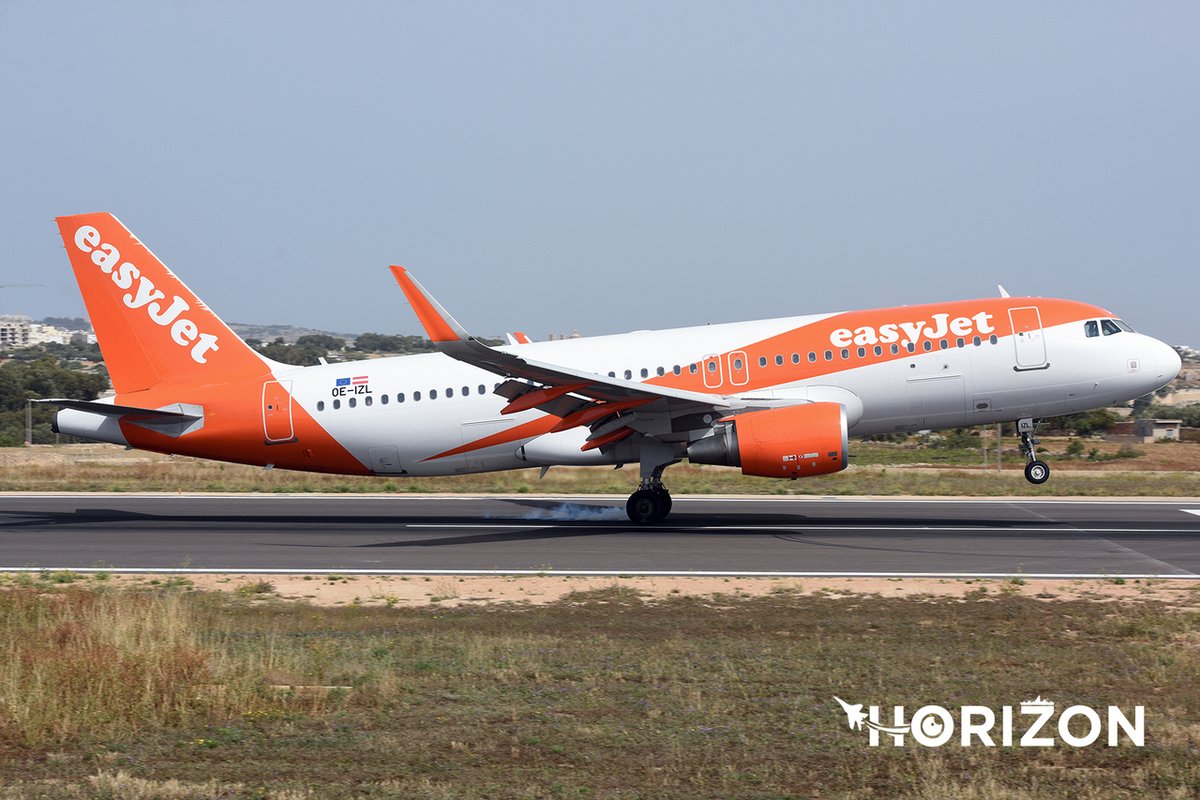 easyJet Europe Airbus 320 touching down on runway 05 from Amsterdam Schiphol Airport. Following the 2016 UK referendum vote to leave the European Union the mother company easyjet UK set up a new Air Operator Certificate (AOC) in another European Union m… bit.ly/3Pdth9Z