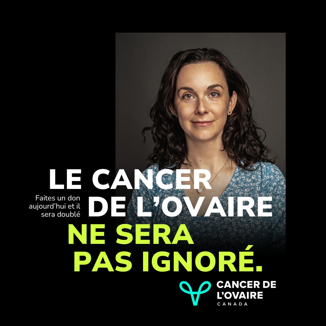 Demain, c’est la #Journéemondialeducancerdelovaire. COC comble une lacune, finance des recherches qui couvrent l’ensemble du continuum de soins pour comprendre, diagnostiquer, traiter et éradiquer le #cancerdelovaire. Votre don compte, doublez votre impact ovairecanada.org/jmco