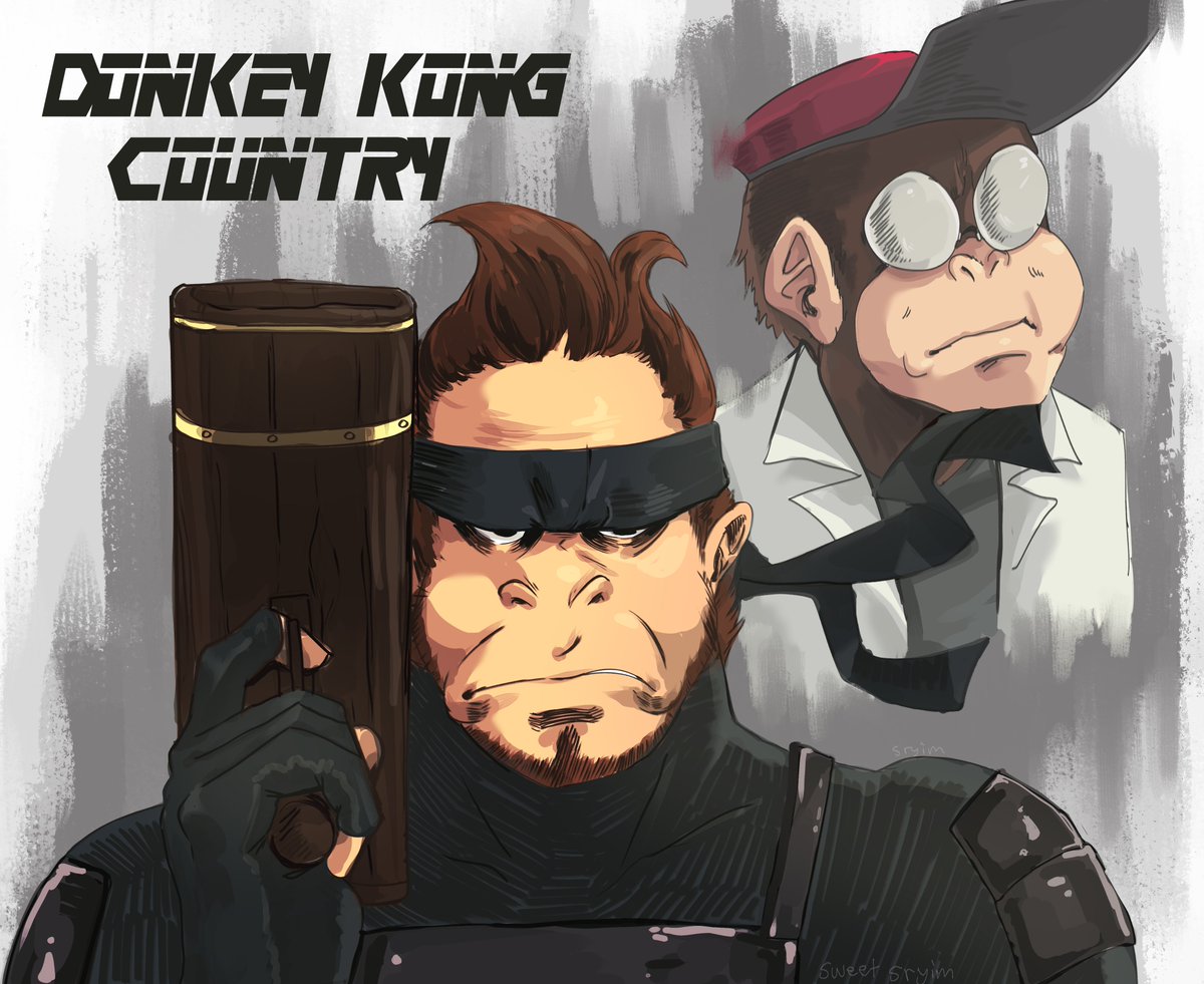 commission #donkeykong #MetalGear