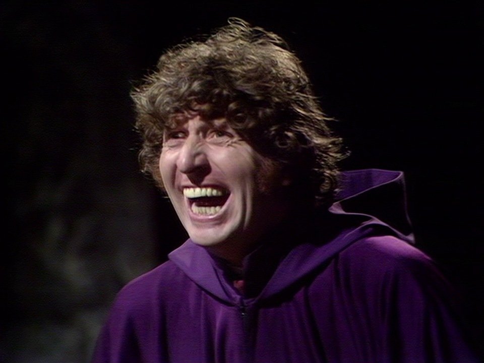Tom Baker in 'The Masque of Mandragora'. #TomBaker #DoctorWho #FourthDoctor