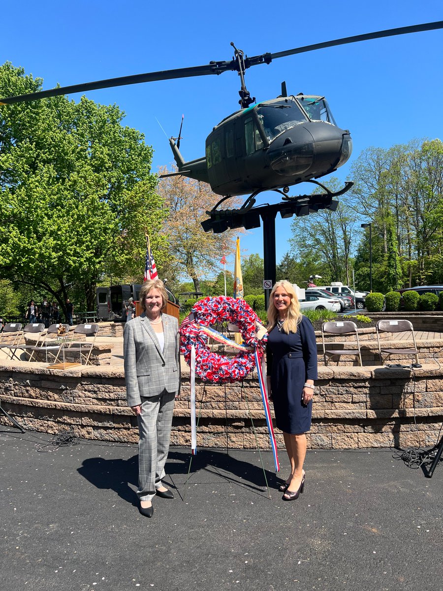 May 7th is NJ Vietnam Veterans' Remembrance Day, so today was a special day at @NJVVMF in Holmdel. Clerk @ChristineHanlo1 was honored to be a part of the ceremony & ribbon-cutting for the museum’s grand reopening. Thank you veterans for your service and sacrifice!