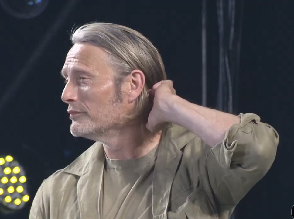 We don't talk about michael enough, this man is gorgeous, also everyone saying mads hair now is nigel coded but i only see michael