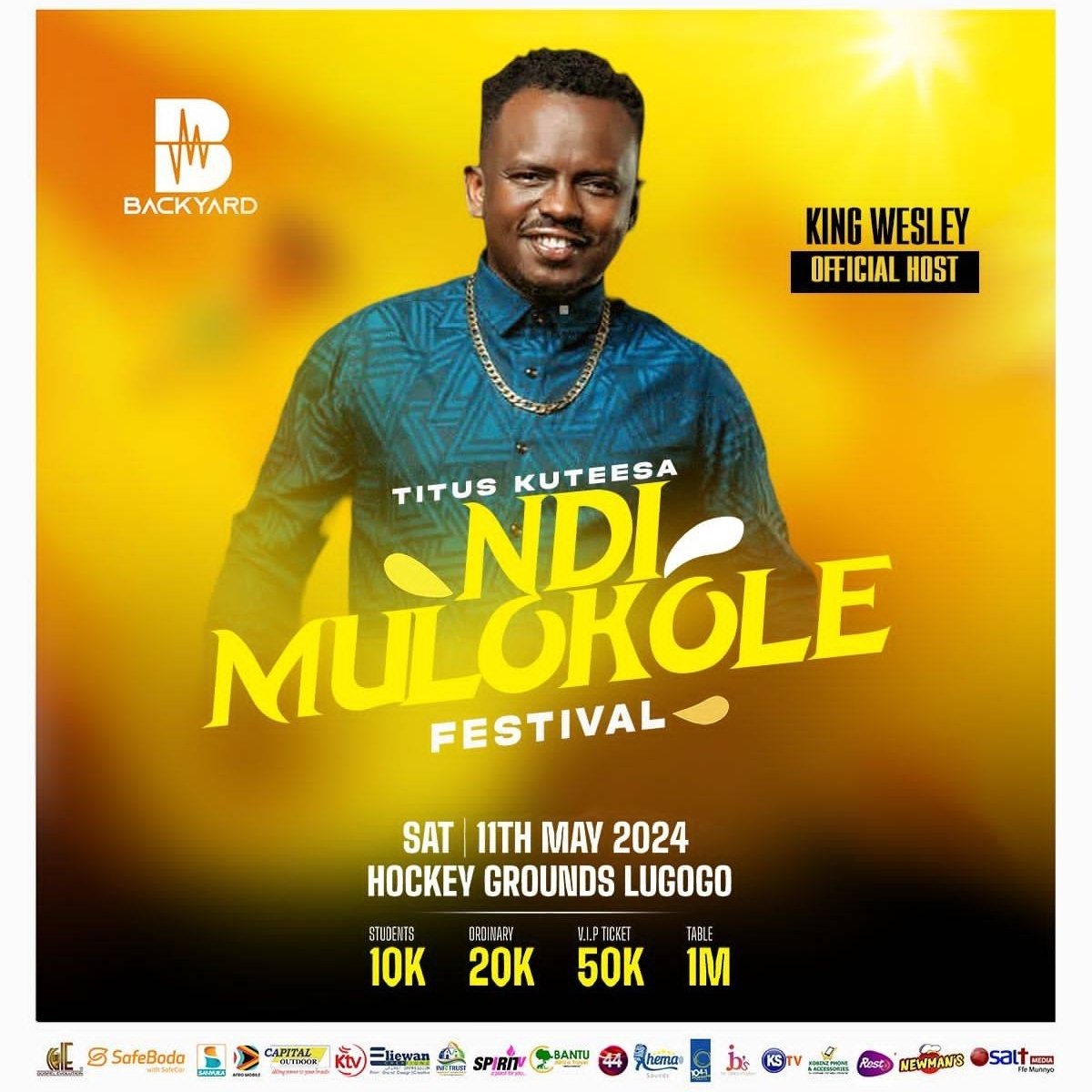As long as you see the king of Radio just know it's going to be massive so hope you got your ticket and dancing shoes ready💃💃💃💃💃💃💃💃💃
#NdiMulukoleFestival
#RoyalArmyUganda