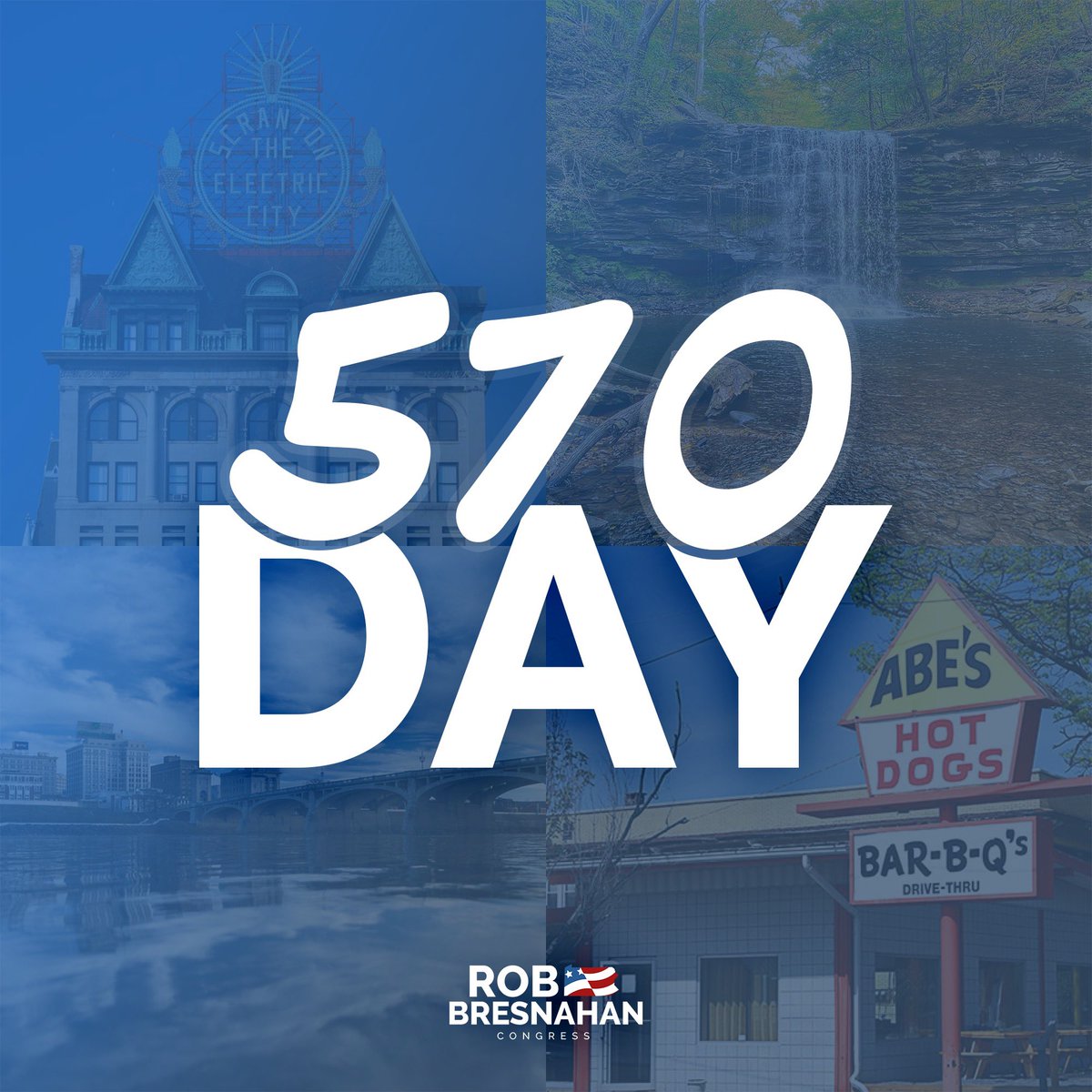 Today, we celebrate all things NEPA! We have the best people, businesses, and beauty! I was born, raised, and will die in the #570, and there’s no place I’d rather be! #570Day