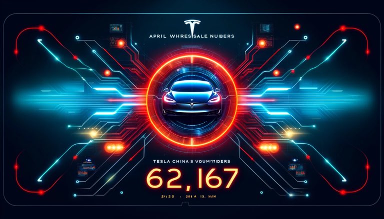 Tesla China April wholesale: 62,167 units

(CPCA)