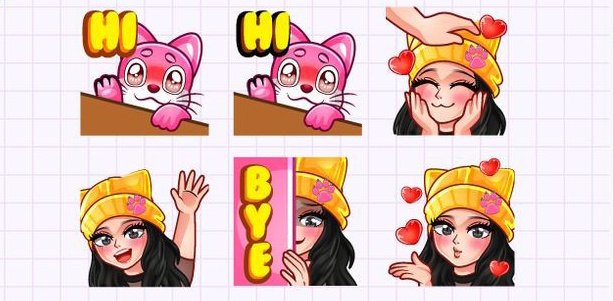 Inject some fun into every conversation with Chibbi Emotes💜✨🔥
#girlsoftwitch #twitching #twitchde
R.I.W