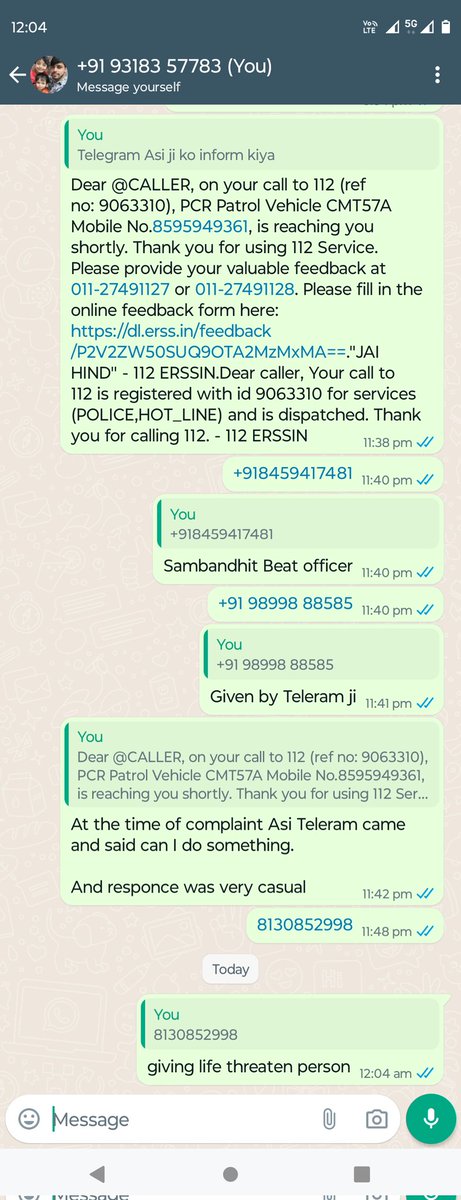 r_j_herej15's tweet photo. @DelhiPolice 
@AmitShah 
@official_dda
@DelhiJalBoard
@aajtak
@DDNewsHindi
@ZeeNews
@Bharat24Liv
I called police regarding government land occupying by local dealer after the police gone one guy called and giving life threats to me his number mentioned 8130852998 https://t.co/1Gd9wdCkVs