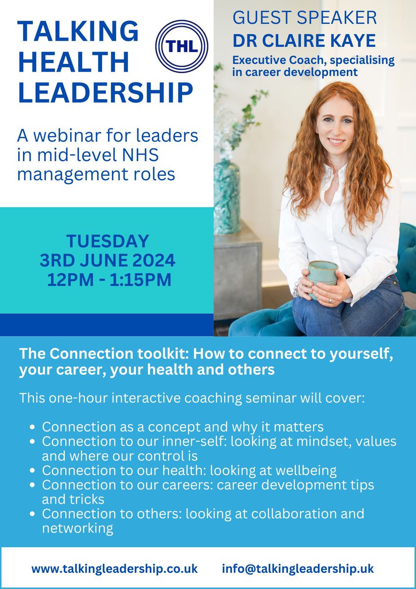 Talking Health Leadership tweet media