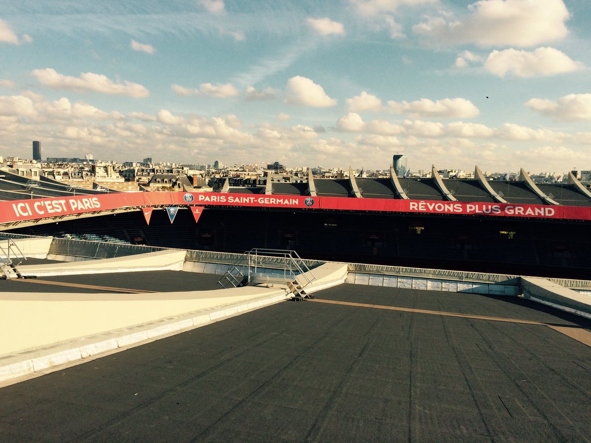 Tonight’s match reminds me of the time we inspected the PSG stadium roof
