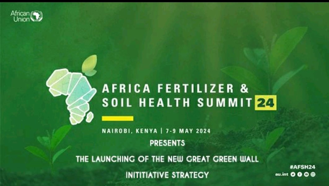 #GreatGreenWall is one of Africa's flagship dev. program. Its new strategy & 10yrs implementation plan is launched today at #AFSHS summit in Nairobi. In her inspiring remarks @EstherineF Head of Programs at @NEPAD_Agency expressed optimism on the future of the initiative. #GGWI